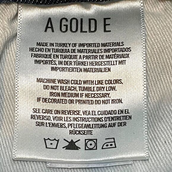 AGOLDE Sophie Distressed High Waist Cropped Skinny Jeans Women’s Size 28 - Picture 9 of 10